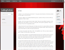 Tablet Screenshot of leblogdurob.com